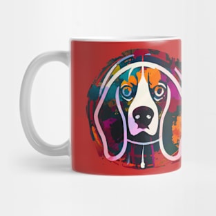 Beagle Dog Graphic Design Mug